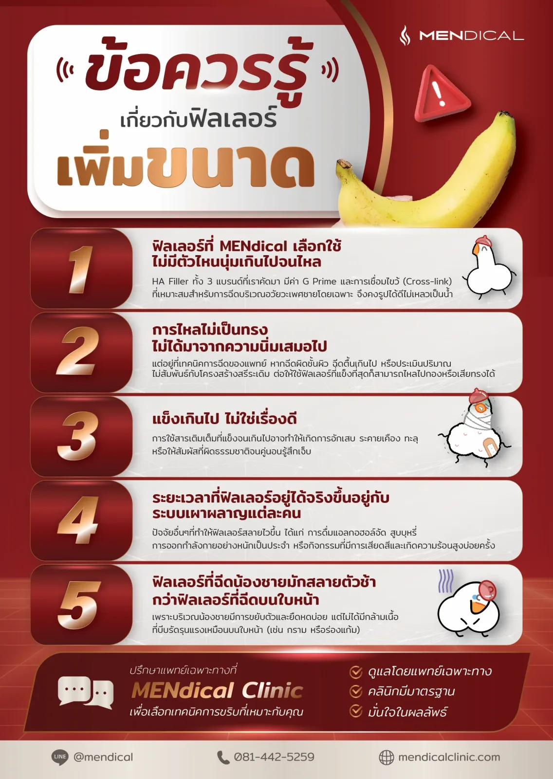 ข้อควรรู้เกี่ยวกับฟิลเลอร์เพิ่มขนาด