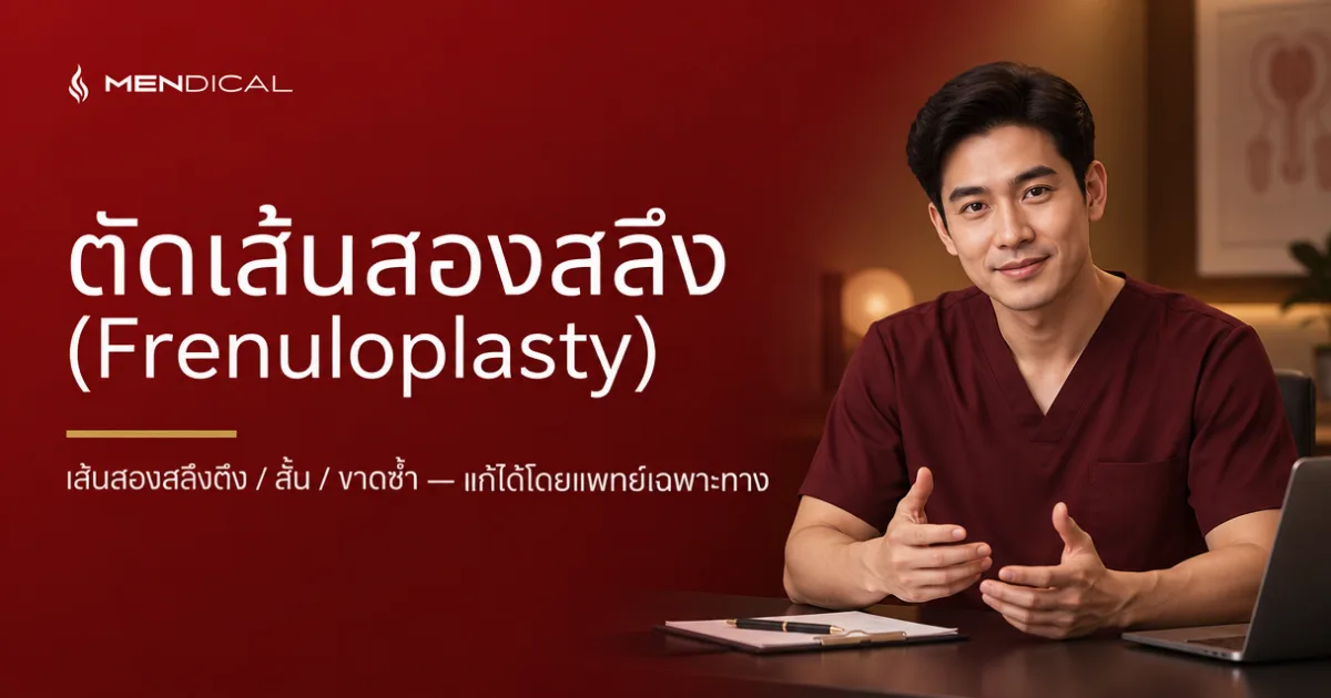 Frenuloplasty (short or tight frenulum) by urologists — MENdical Clinic, Bangkok